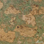 Ibercork напольное замковое пробковое покрытие Леон верде