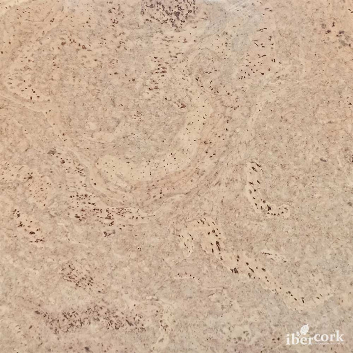 Ibercork напольное замковое пробковое покрытие Толедо бланко
