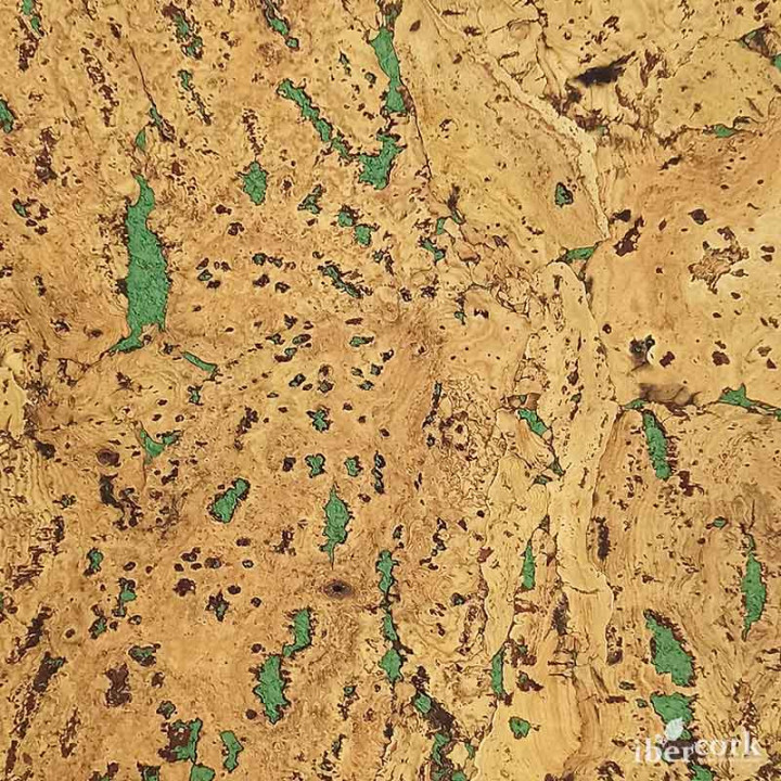 Ibercork настенное пробковое покрытие Малага верде Ibercork настенное пробковое покрытие Малага верде