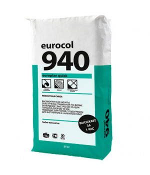 Forbo Eurocol 940 Europlan Quick Ремонтная смесь