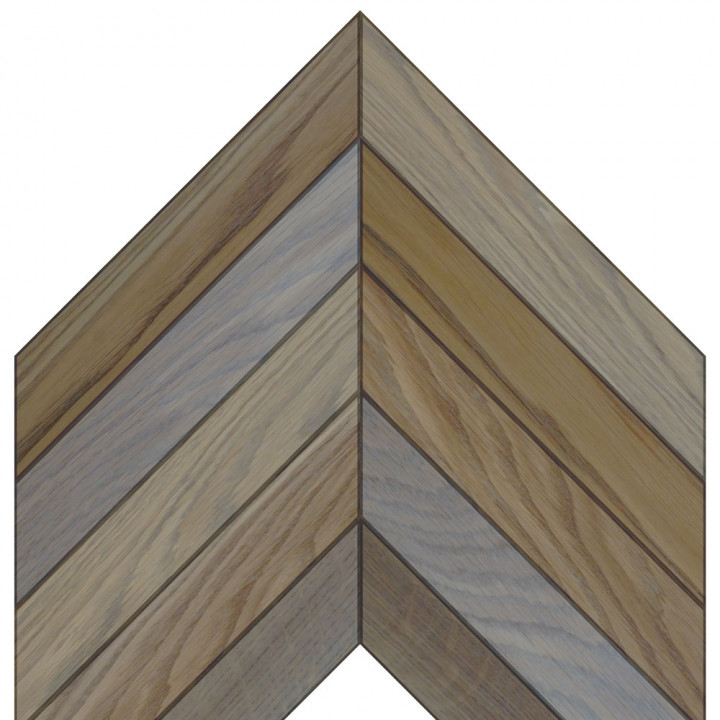 Woodstyle parquet французская ёлка 17 Дуб жемчужный