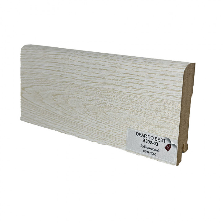 Deartio плинтус Дуб кремовый B302-03
