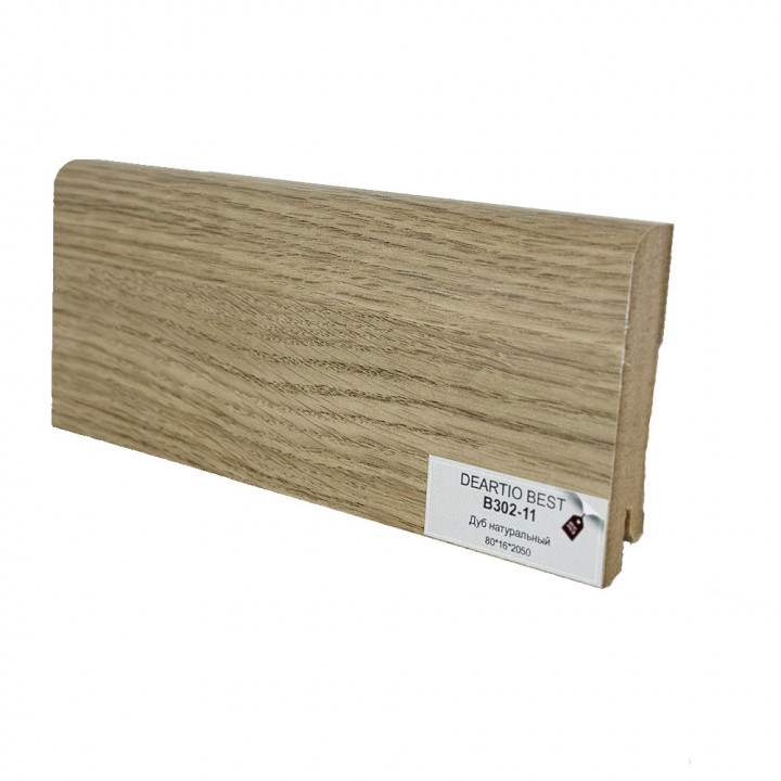 Deartio плинтус Дуб натуральный B302-11